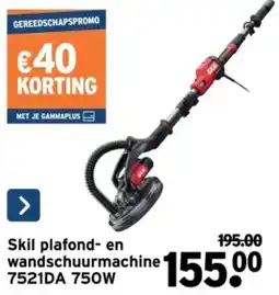 GAMMA Skil plafond en wandschuurmachine 7521DA 750W aanbieding