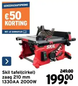 GAMMA Skil tafel(cirkel) zaag 210 mm 1330AA 2000W aanbieding