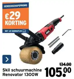 GAMMA Skil schuurmachine Renovator 1300W aanbieding