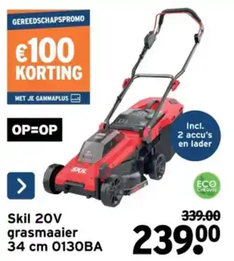 Skil 20V grasmaaier 34 cm 0130BA