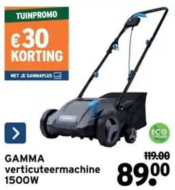 GAMMA Gamma Verticuteermachine aanbieding