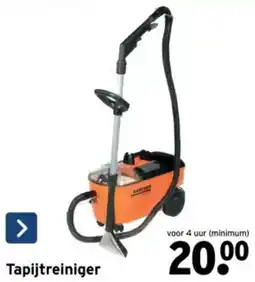 GAMMA Tapijtreiniger aanbieding