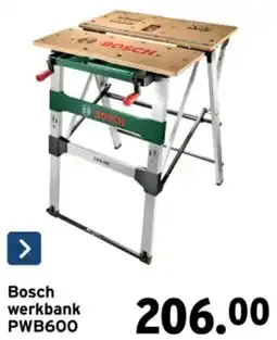GAMMA Bosch Werkbank PWB600 aanbieding