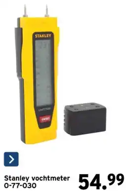 GAMMA Stanley Vochtmeter 0-77-030 aanbieding