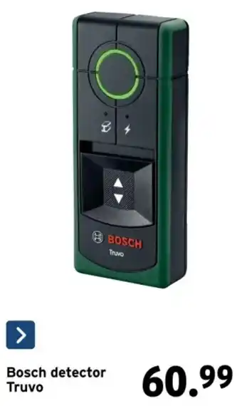 GAMMA Bosch Detector Truvo aanbieding