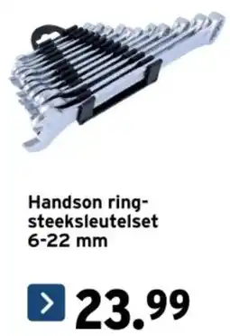GAMMA Handson Ringsteeksleutelset 6-22 mm aanbieding