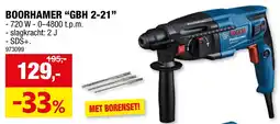 Hubo Bosch Boorhamer "GBH 2-21" aanbieding