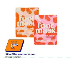 Action Skin Bliss voetenmasker aanbieding
