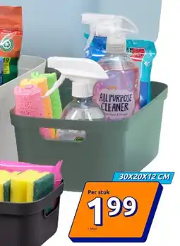 Action Livv opbergmand 30X20X12 CM aanbieding