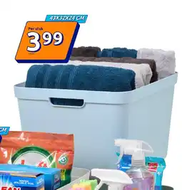 Action Livv opbergmand 43X32X24 CM aanbieding