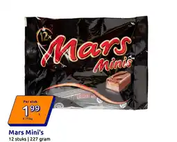 Action Mars Mini's aanbieding