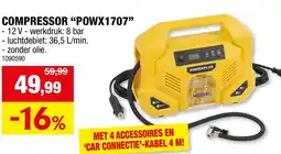 Hubo Compressor "powx1707" aanbieding