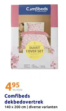Action Comfibeds dekbedovertrek aanbieding
