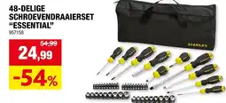 Hubo 48-delige schroevendraaierset "essential" aanbieding