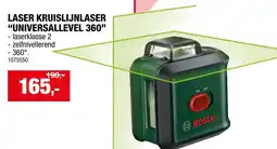 Hubo LASER KRUISLIJNLASER "UNIVERSALLEVEL 360" aanbieding