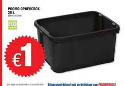 Hubo Promo opbergbox aanbieding