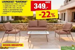 Hubo Loungeset "ravenna" aanbieding