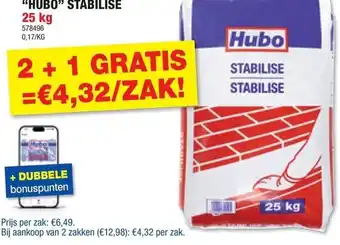 Hubo "hubo" stabilise aanbieding