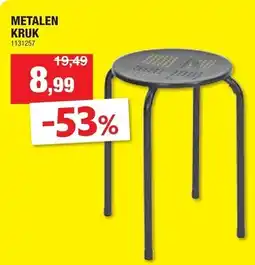 Hubo Metalen kruk aanbieding