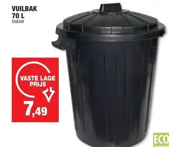 Hubo Vuilbak aanbieding