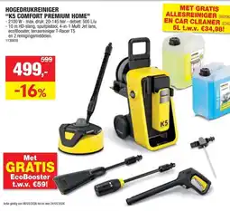 Hubo Hogedrukreiniger aanbieding