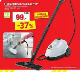 Hubo Stoomreiniger "sc2 easyfix" aanbieding