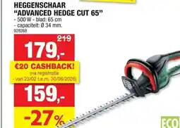 Hubo Heggenschaar "advanced hedge cut 65" - capaciteit: 034 mm. aanbieding