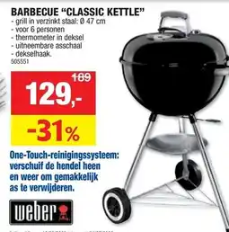 Hubo Barbecue "classic kettle" aanbieding
