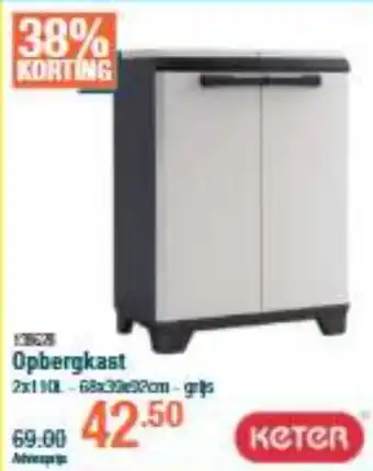 Cevo Keter Opbergkast aanbieding