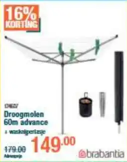 Cevo Brabantia Droogmolen Advance aanbieding