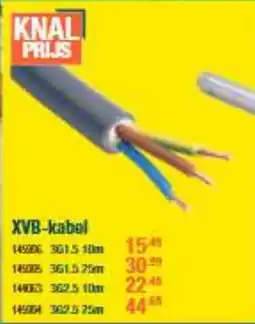 Cevo XVB-kabel aanbieding