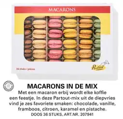 Sligro Macarons in de mix aanbieding