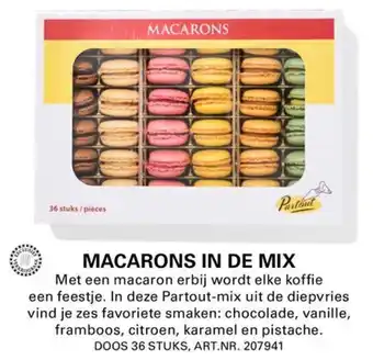 Macarons in de mix