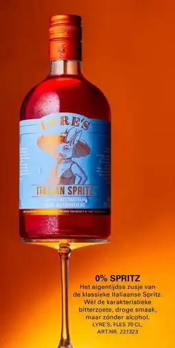 Sligro Lyre's Italian Spritz aanbieding