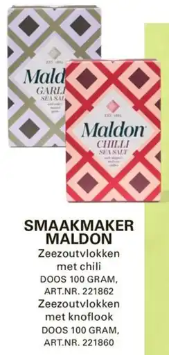 Sligro Smaakmaker Maldon aanbieding