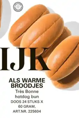 Sligro Très Bonne Hotdog Bun aanbieding