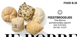 Sligro Très Bonne partybroodjes assorti aanbieding