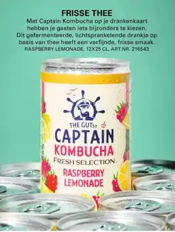 Sligro The Gutsy captain Kombucha aanbieding