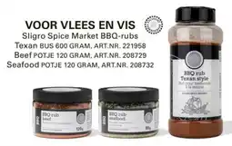 Sligro Voor Vlees en Vis aanbieding