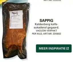 Sligro Kaldenberg kalfssukade Rol Gegaard aanbieding