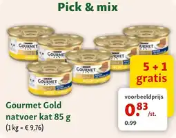 Maxi Zoo Gourmet Gold natvoer kat aanbieding