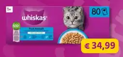 Maxi Zoo Whiskas aanbieding