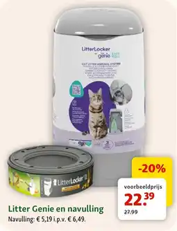 Maxi Zoo Litter Genie en navulling aanbieding