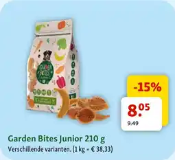 Maxi Zoo Garden Bites Junior aanbieding
