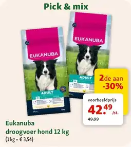 Maxi Zoo Eukanuba Droogvoer Hond aanbieding