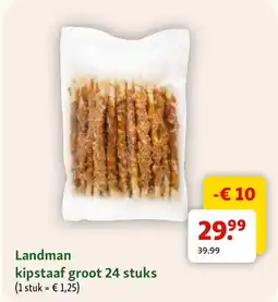 Maxi Zoo Landman Kipstaaf Groot aanbieding