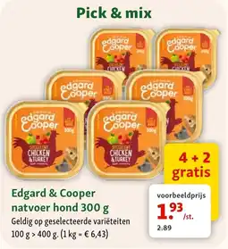 Maxi Zoo Edgard & Cooper Natvoer Hond aanbieding