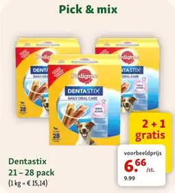 Maxi Zoo Dentastix aanbieding