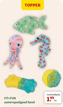 Maxi Zoo Fit + Fun zomerspeelgoed hond aanbieding