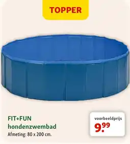 Maxi Zoo Fit + Fun hondenzwembad aanbieding